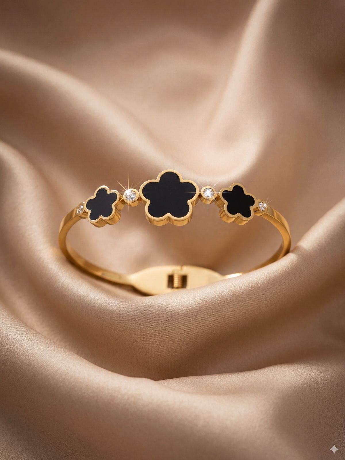 Styled jewelry look